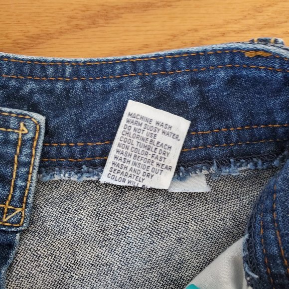 Final Price! Vintage Jordache Jeans Cutoff Booty Shorts - Picture 8 of 9